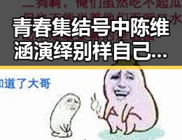 青春集结号中陈维涵演绎别样自己引发911爆料在线看热议